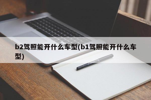 b2驾照能开什么车型(b1驾照能开什么车型)